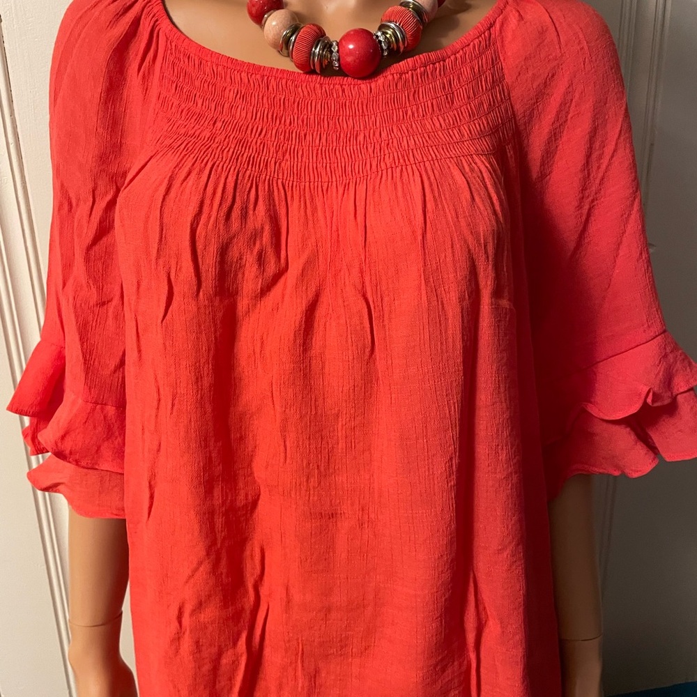 Stunning flowing tunic lg/ xl